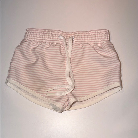 Minnow boys pink stripe boardie, 2T - Picture 2 of 4